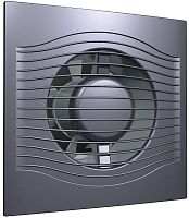 Вентилятор декоративный осевой DiCiTi Slim 4C D100 обратный клапан темно-серый металл картинка